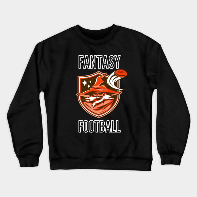 Fantasy Football (Cleveland) Crewneck Sweatshirt by Pine Tree Tees